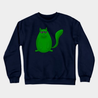 Alien Cat Crewneck Sweatshirt